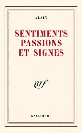 Read: Sentiments, Book passions et signes