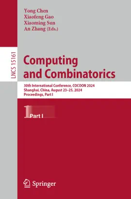 Read: Book Computing and Combinatorics