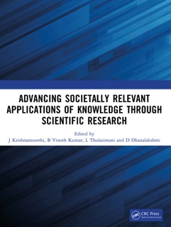 Advancing Societally Relevant Applications of Knowledge through Scientific Research by J Krishnamoorthi, B. Vinoth Kumar, L Thulasimani & D Dhanalakshmi