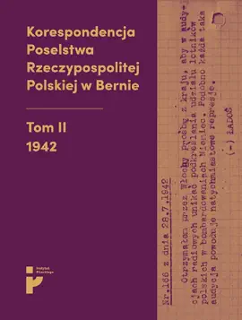 Read: Korespondencja Poselstwa Rzeczypospolitej Polskiej w Book Bernie. 1942