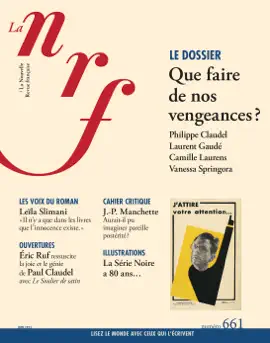 Read: La Nouvelle Revue Française N° Book 661 (juin 2025)