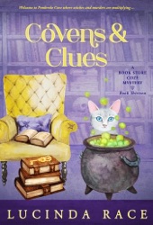 Book cover for Covens & Clues by Lucinda Race