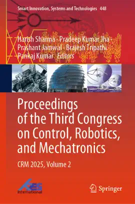 Read: Proceedings of the Third Book Congress on Control, Robotics, and Mechatronics