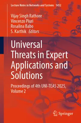 Read: Universal Threats Book in Expert Applications and Solutions