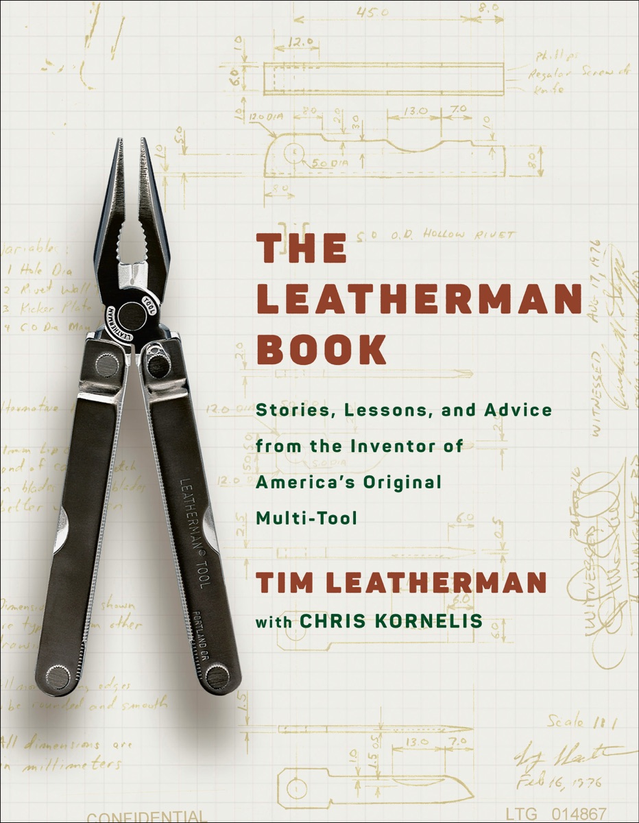 The Leatherman Book by Tim Leatherman & Chris Kornelis cover design