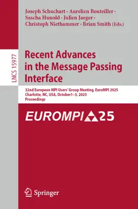 Read: Recent Advances in the Book Message Passing Interface