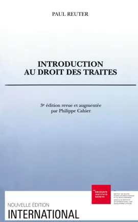 Read: Introduction au droit des Book traités