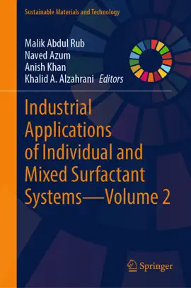 Industrial Applications of Individual and Mixed Surfactant Systems—Volume 2