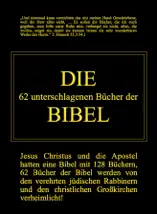 Die 62 unterschlagenen Bücher der Bibel
