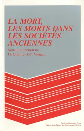 Read: La mort, Book les morts dans les sociétés anciennes