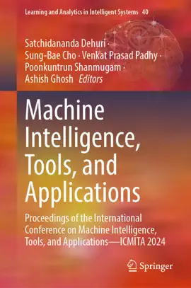 Read: Book Machine Intelligence, Tools, and Applications