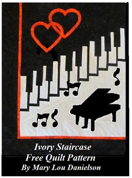 Ivory Staircase - Free Quilt Pattern