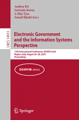 Read: Book Electronic Government and the Information Systems Perspective