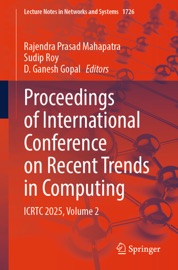 Proceedings of International Conference on Recent Trends in Computing - Rajendra Prasad Mahapatra, Sudip Roy & D. Ganesh Gopal