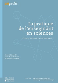 La pratique de l’enseignant en sciences by Manuel Bächtold, Jean-Marie Boilevin & Bernard Calmettes