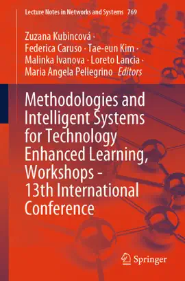 Read: Methodologies and Intelligent Systems for Technology Enhanced Learning, Workshops Book - 13th International Conference