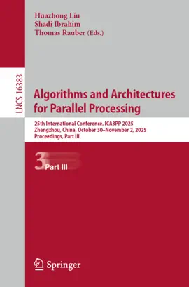Read: Algorithms and Architectures for Parallel Processing Book