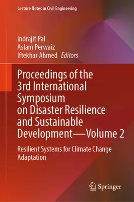 Read: Book Proceedings of the 3rd International Symposium on Disaster Resilience and Sustainable Development—Volume 2