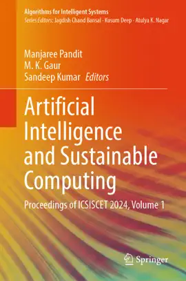 Read: Artificial Intelligence Book and Sustainable Computing