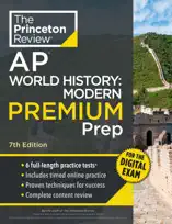 Princeton Review AP World History: Modern Premium Prep, 7th Edition