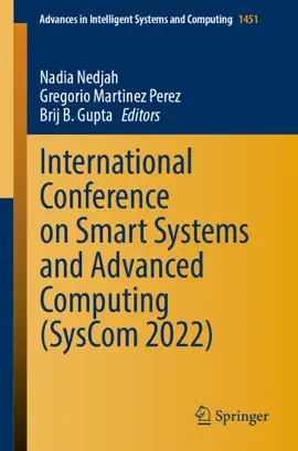 Read: International Conference on Smart Systems Book and Advanced Computing (SysCom 2022)
