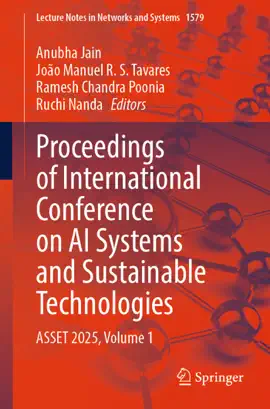 Read: Proceedings of International Conference Book on AI Systems and Sustainable Technologies