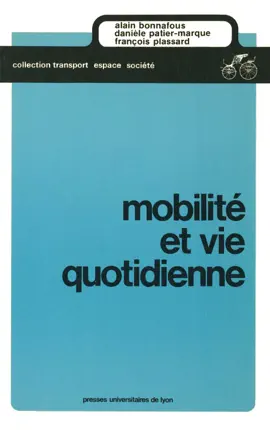 Read: Mobilité et vie Book quotidienne
