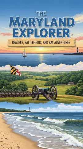 The Maryland Explorer : Beaches, Battlefields, and Bay Adventures