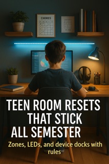 Teen Room Resets That Stick All Semester by Rachel Simmons