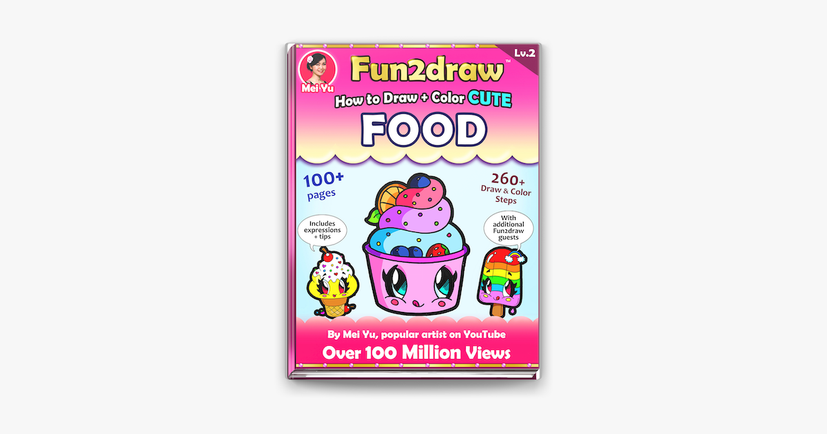 Fun2draw Cute Coloring Book: Lv. 1: Cute Easy Coloring Book for