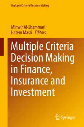 Read: Multiple Criteria Book Decision Making in Finance, Insurance and Investment