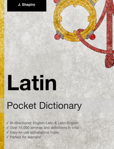 Latin Pocket Dictionary - John Shapiro Cover Art