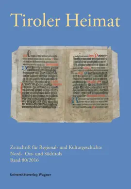 Read: Tiroler Heimat 80 Book (2016)