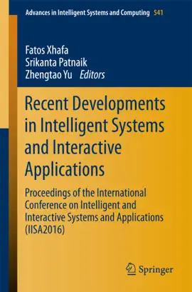 Read: Recent Developments in Book Intelligent Systems and Interactive Applications
