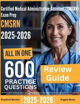Certified Medical-Surgical Registered Nurse (CMSRN) Exam Prep: All-In-One Guide with 4 Full Sets of 600 Practice Questions with detailed explanation AMSN CMSRN Certification Review