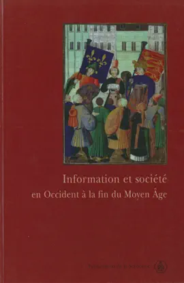 Read: Information et société en Occident à la fin Book du Moyen Âge