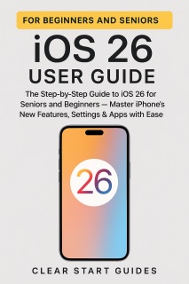 iOS 26 User Guide for Beginners and Seniors by Clear Start Guides