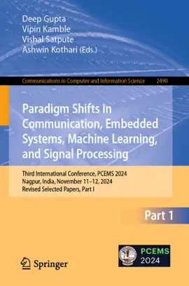 Read: Paradigm Shifts in Communication, Book Embedded Systems, Machine Learning, and Signal Processing