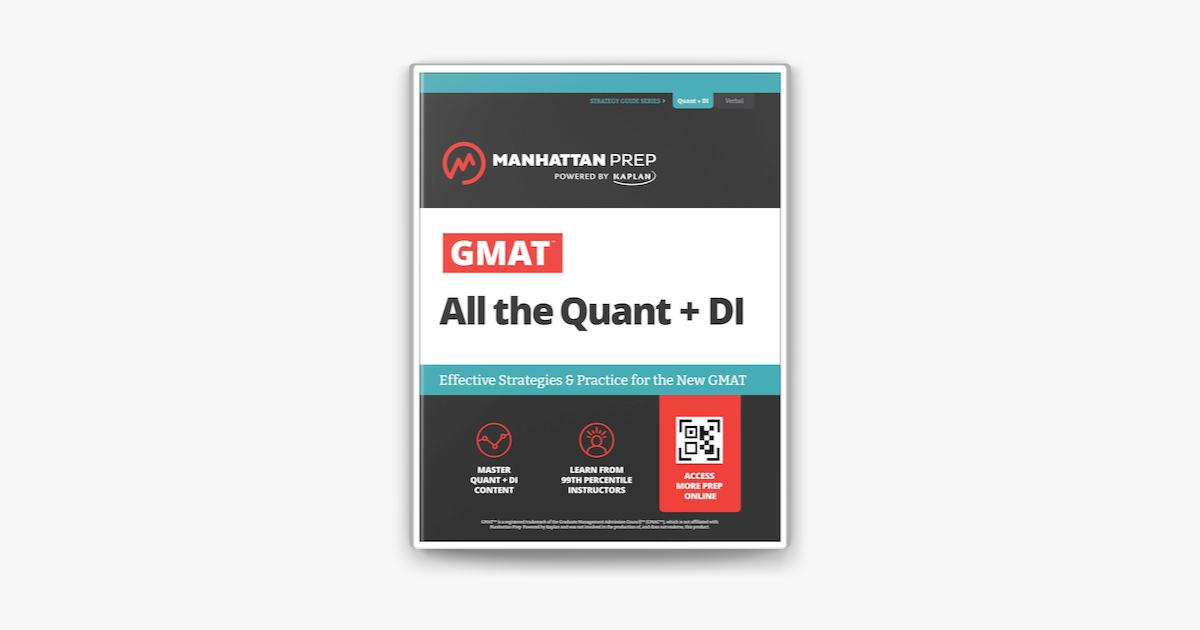  gmat all the quant di effective strategies practice for gmat