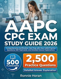 AAPC CPC Exam Study Guide 2026 by Ronnie Horan