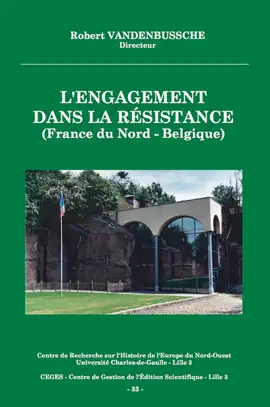 Read: L'engagement Book dans la Résistance (France du Nord - Belgique)