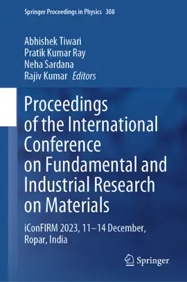 Read: Proceedings of the International Conference on Fundamental and Industrial Research Book on Materials