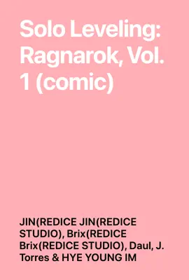 Read: Solo Leveling: Ragnarok, Vol. 1 Book (comic)