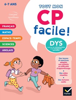 Mon CP facile ! Adapté aux enfants DYS ou en difficulté d'apprentissage  - 6 ans by Evelyne Barge, Marco Overzee & Marie-Hélène Van Tilbeurgh