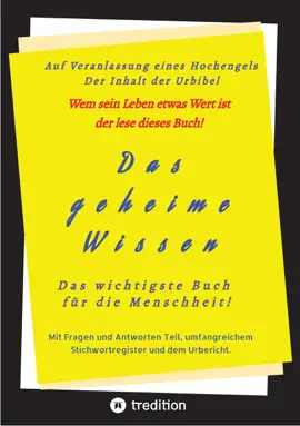 Read: Das geheime Wissen - Das wichtigste Buch für die Book Menschheit!