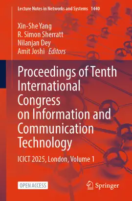 Read: Book Proceedings of Tenth International Congress on Information and Communication Technology