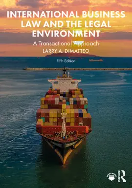 Read: International Business Law and Book the Legal Environment