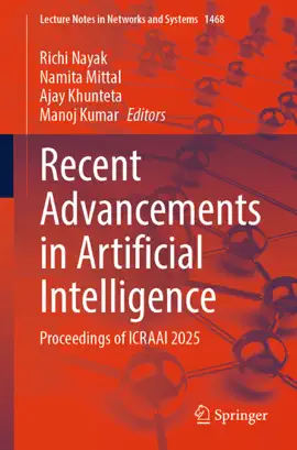 Read: Recent Advancements in Artificial Intelligence Book