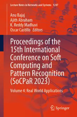 Read: Proceedings of the 15th International Conference on Book Soft Computing and Pattern Recognition (SoCPaR 2023)