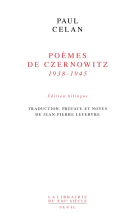 Read: Poèmes de Czernowitz Book (1938-1945)